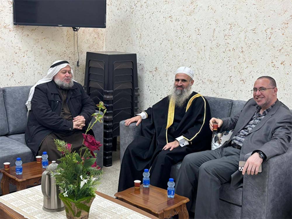 مفتي قلقيلية يزور كلية العلوم الإسلامية ويشارك في نشاطات أخرى