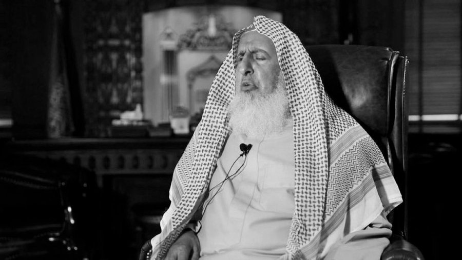المفتي العام يعزي بمفتي المملكة العربية السعودية
