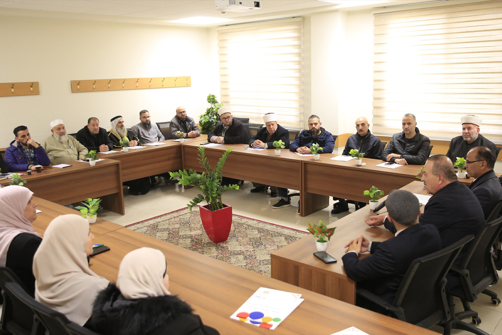 دار الإفتاء الفلسطينية تعقد برنامجاً تدريبياً لموظفيها حول إعداد التقارير الرسمية وصياغتها